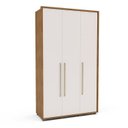 Ver imagem 4 de Guarda-roupa Coimbra 3 Portas Cômoda 5 Gavetas Mesa de Cabeceira 2 Gavetas