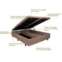 Ver imagem 5 de Cama Box Baú King 193cm X 203cm