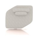 Ver imagem 4 de Sofá 4 Lugares Orgânico com Chaise e 3 Módulos Berlim bouclê Cinza Claro/off White K01 - D’Rossi
