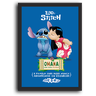 Quadro com Moldura - Lilo e Stitch: Ohana - Pequeno - 2