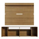 Ver imagem 2 de Rack e Painel para Tv até 65" Cancun Rustic Madesa