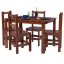Ver imagem 2 de Mesa de Jantar 4 Lugares Paris Mogano - Lanes