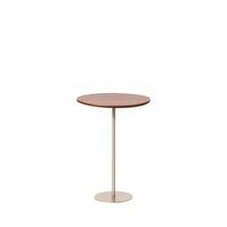 Mesa Lateral Orgânica Botanic 56 Cm - Canella C/ Champanhe - 1