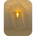 Ver imagem 2 de Lustre Cristal Acrílico 17 X 30 Cm Perfeito para Cozinha, Sala de Estar, Varanda, Quarto, entre Outr