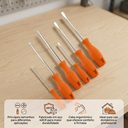 Ver imagem 3 de Conjunto Chaves de Fenda e Phillips - 6 Peças Wokin Tools