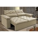 Ver imagem 1 de Sofá Top Compact 180cm Retrátil e Reclinável Bege - Ws
