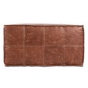 Ver imagem 6 de Puff de Couro Legítimo Decorativo 80x80x40 cm Bora