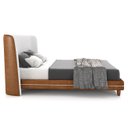 Ver imagem 7 de Cama King 195cm com Cabeceira Many P02 Bouclê Off/caramelo - Mpozenato