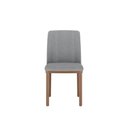 Ver imagem 4 de Conjunto de Jantar Mesa Redonda com Vidro Donatella 4 Cadeiras Kalina - Natural C/ Carbono