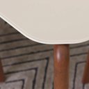 Ver imagem 6 de Conjunto de Jantar Mesa Redonda com Vidro Donatella 4 Cadeiras Kalina - Natural C/ Carbono