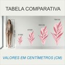 Ver imagem 4 de Adesivo Floral Boho Rosa Estilo Nórdico 31x60 Minimalista Mod.03