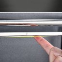 Ver imagem 4 de Organizador Suporte Banheiro Cozinha Prateleira Inox Gancho Parede Shampoo Condicionador Porta Condi