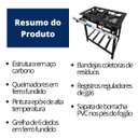 Ver imagem 5 de Fogão Industrial 2 Bocas 30x30 Baixa Pressão P5 Jcn