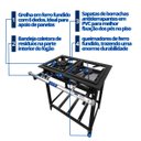 Ver imagem 3 de Fogão Industrial 2 Bocas 30x30 Baixa Pressão P5 Jcn