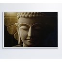 Ver imagem 5 de Quadro Buda Face 90x60 Cm Tecido Canvas