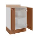 Ver mais imagens de Balcão 2 Portas 60cm com Tampo Arizona CabeCasa MadeiraOriginals Laranja/Terracota/Branco
