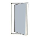 Ver imagem 1 de Vitrô Capelinha de Alumínio 100x40cm Branco Allo Esquadrias