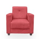 Ver imagem 1 de Poltrona Cadeira para Sala Confortável Reforçada Veneza Suede