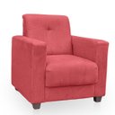 Ver imagem 4 de Poltrona Cadeira para Sala Confortável Reforçada Veneza Suede