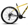 Bicicleta Mtb Aro 29 Gti Roma 21 Marchas e Freios a Disco Cor:preto Degradê+amarelo;tamanho:21 - 3