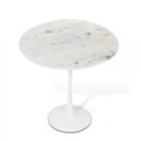 Ver imagem 1 de Mesa Lateral Tulipa Saarinen Redonda 51 Cm Mármore