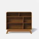 Ver imagem 4 de Buffet Aparador Retrô 3 Portas e Nichos Eccos - Potenza Móveis - Nature