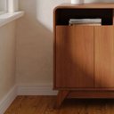 Ver imagem 2 de Buffet Aparador Retrô 3 Portas e Nichos Eccos - Potenza Móveis - Nature