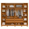 Guarda Roupa 4 Portas Jacaranda Cinamomo / Off White - 5