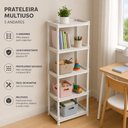 Ver imagem 7 de Prateleira Organizadora 5 Andares Alta Estante Multiuso Brinquedos Lavanderia Quarto Infantil Plasti