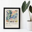 Ver imagem 2 de Quadro Decorativo Abstrato Colorido Matisse 45x34cm:madeira Preta