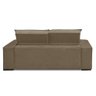 Sofá Retrátil e Reclinável 2 Lugares 1,80m Virginia Suede Capuccino Arapongas Decor - 5