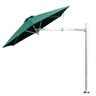 Ombrelone Lateral Verde - 2,70m de Diâmetro - em Alumínio - para Fixação no Piso - Persianet - 3