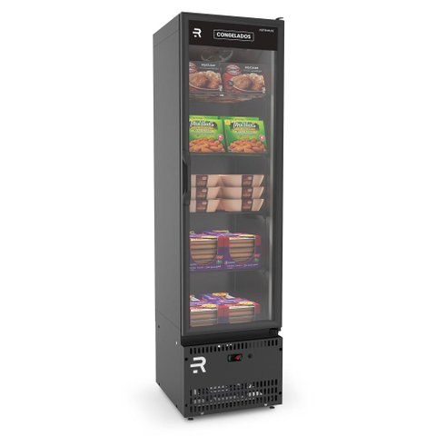 Auto Serviço Vanguard Congelados Refrimate 1 Porta Preto 220v Asvcg1pb