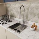 Ver imagem 5 de Combo Cuba 40X40 Inox 304 Canal Calha Escorredor Embutir