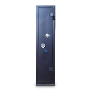 Cofre 130cm Para Armas Longas E Curtas Cr CAC Chave Tetra - RJL130 Cofres RJL Cinza