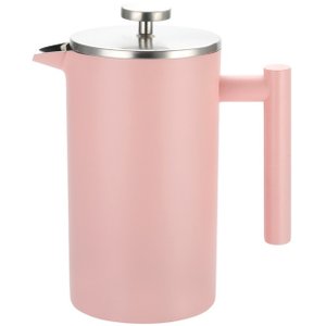 Cafeteira Prensa Francesa Rosa 800 Ml - Louvre Rose - Ilc