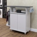 Ver imagem 2 de Tábua de Passar com Balcão 02 Portas Angel Branco 119 cm - D'Rossi DRossi