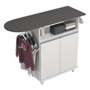 Ver imagem 3 de Tábua de Passar com Balcão 02 Portas Angel Branco 119 cm - D'Rossi DRossi