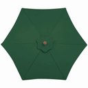 Ver imagem 4 de Ombrelone Tramontina em Madeira e Poliéster Verde 3m 14586081