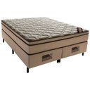 Ver imagem 2 de Cama Box Queen Castor Revolution Pocket Hibrido 158x198x54 + Box Castor