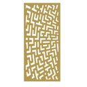 Ver imagem 3 de Painel Vazado Divisória Mdf Maia Crú - 0,60x2,60m