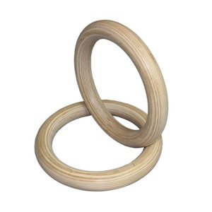 Argola Olímpica de Madeira sem Fita Cross Par Odin Fit