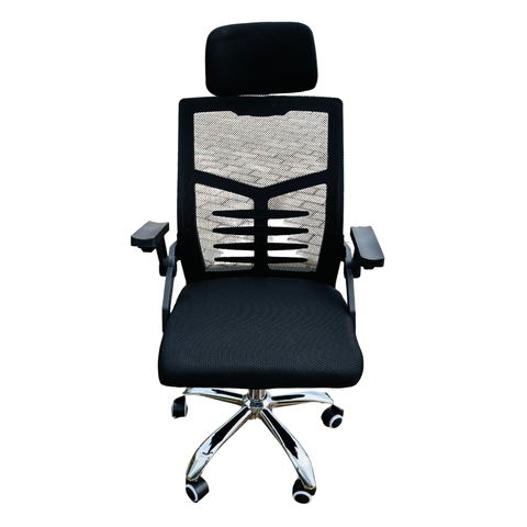 Cadeira Escritório Ergonômica Mesh Apoio Lombar e Cabeça