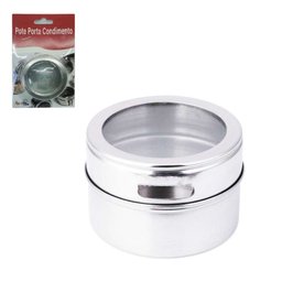 Porta Condimentos Temperos Aço Inox Magnetico C/ Ima - 3 UN - 4