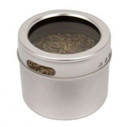 Porta Condimentos Temperos Aço Inox Magnetico C/ Ima - 3 UN - 5