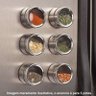 Porta Condimentos Temperos Aço Inox Magnetico C/ Ima - 3 UN - 2