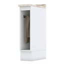 Ver imagem 1 de Balcão Porta Toalha 20 Cm Americana Branco com Tampo Calcare - Henn