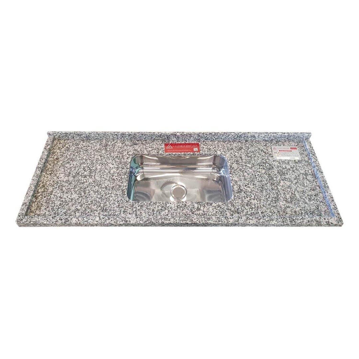 Pia de Cozinha Granito 120 Cm Corumba Plus Cuba Simples - 1