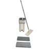 Mop Duplo Rodo Magico Vassoura Flat Balde Limpeza de Piso Multiuso Esfregao Vertical Lava Seca Refil - 2