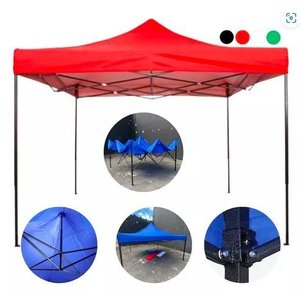 Tenda Gazebo 3x3 Infinity Articulado Pés Aluminio Dobrável:vermelho